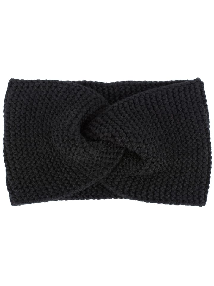 styleBREAKER Strick Stirnband in Schwarz günstig kaufen onesize