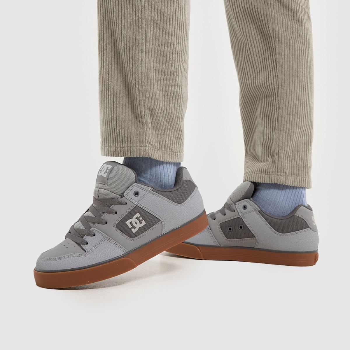 DC Pure – Ljusgrå sneakers