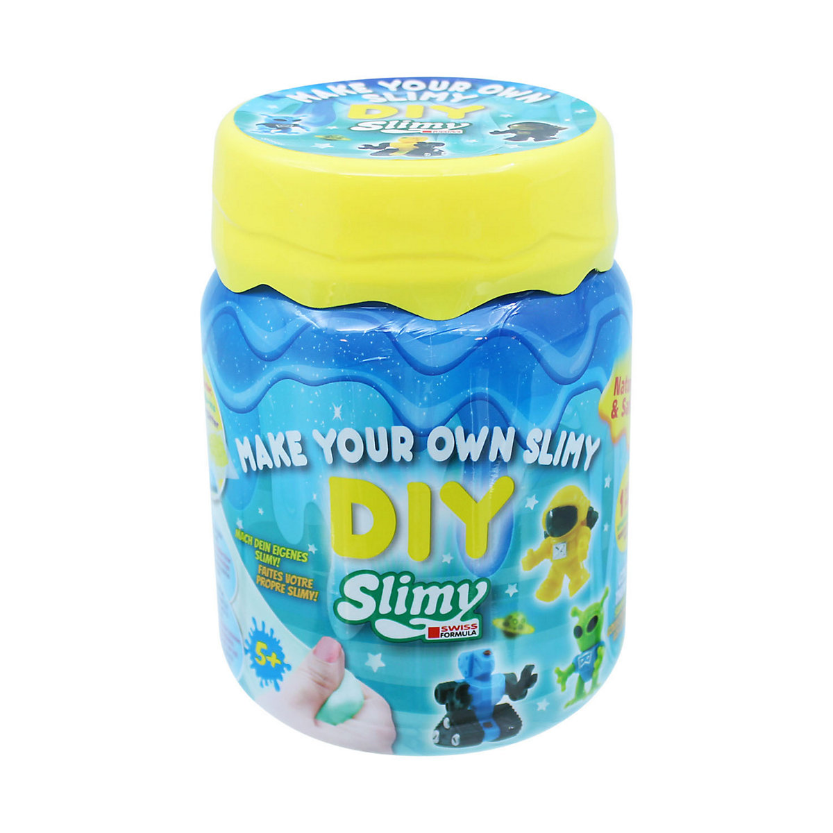 SLIMY® DIY Collectible - 500g Original Slimy Slime Spielschleim zum Selbermachen inkl. lustiger Sammelfigur