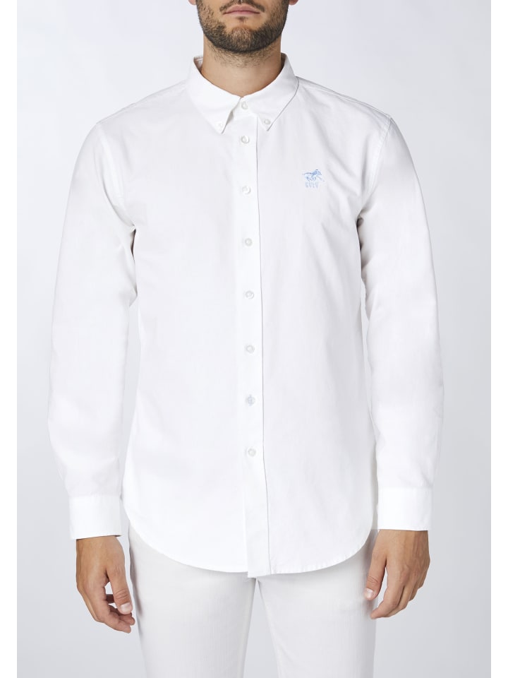 Polo Sylt Hemd in Weiß günstig kaufen