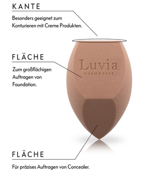 Luvia Prime Vegan Body Sponge Make-Up Schwamm-1 Stk