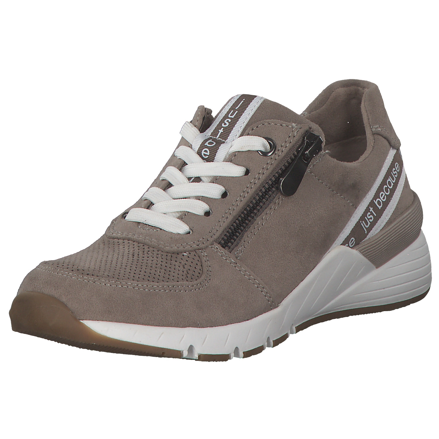Marco Tozzi 23739, Sneakers Low, Damen, Taupe Comb