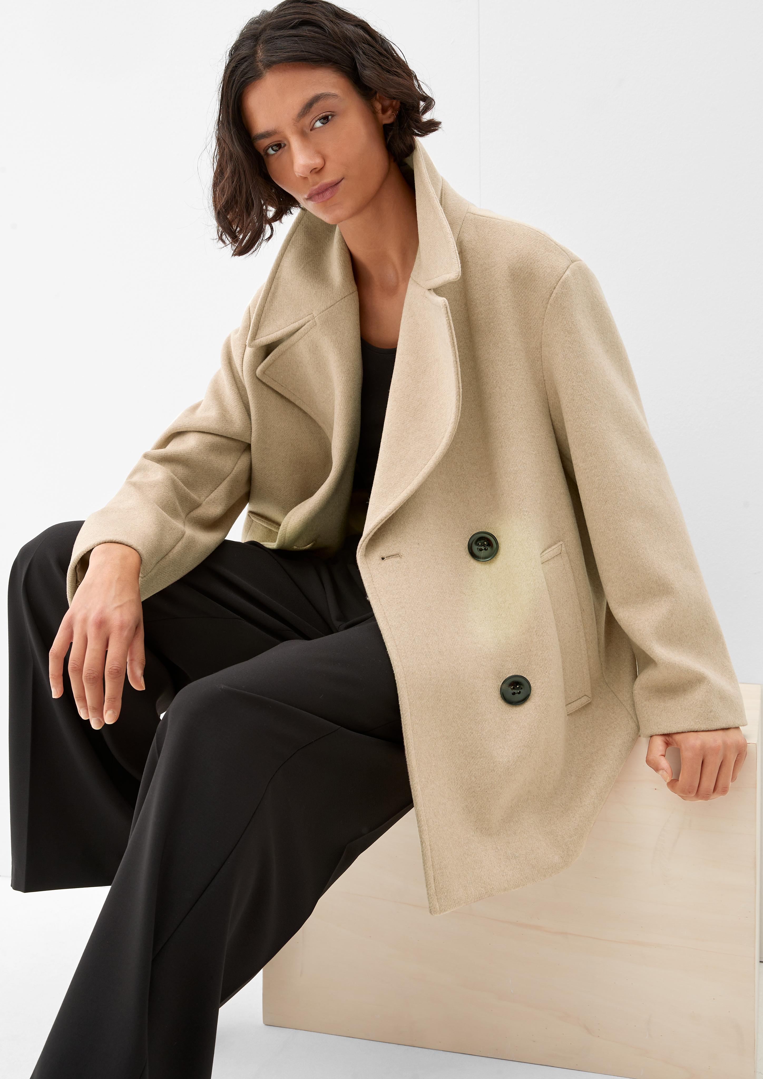 Kurzmantel aus Wollmix  2116237-84W0