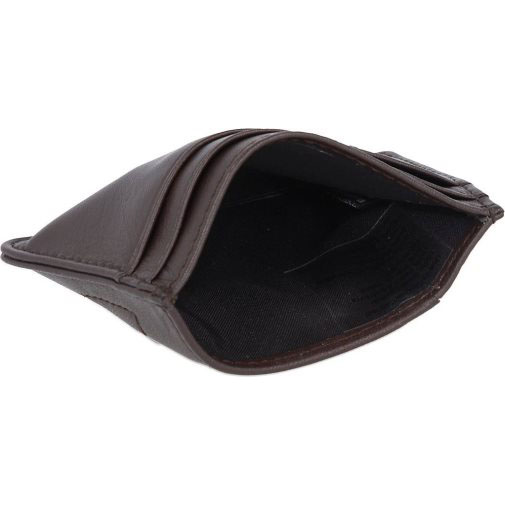 BOSS Crew Kreditkartenetui RFID Schutz Leder 10 cm