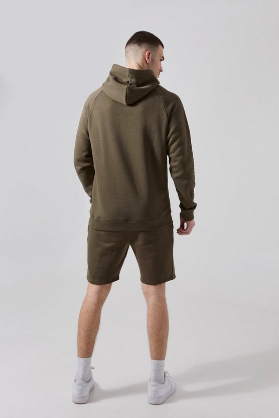 Tall Man Active Trainingshoodie und Shorts