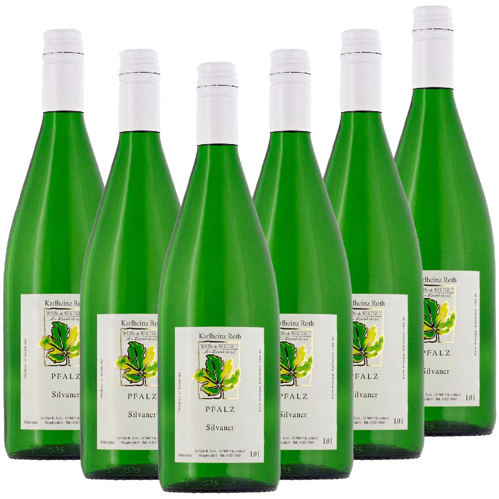 Wein- & Sektgut Karlheinz Roth Weingut Karlheinz Roth Silvaner QbA 2021 - 6er Karton