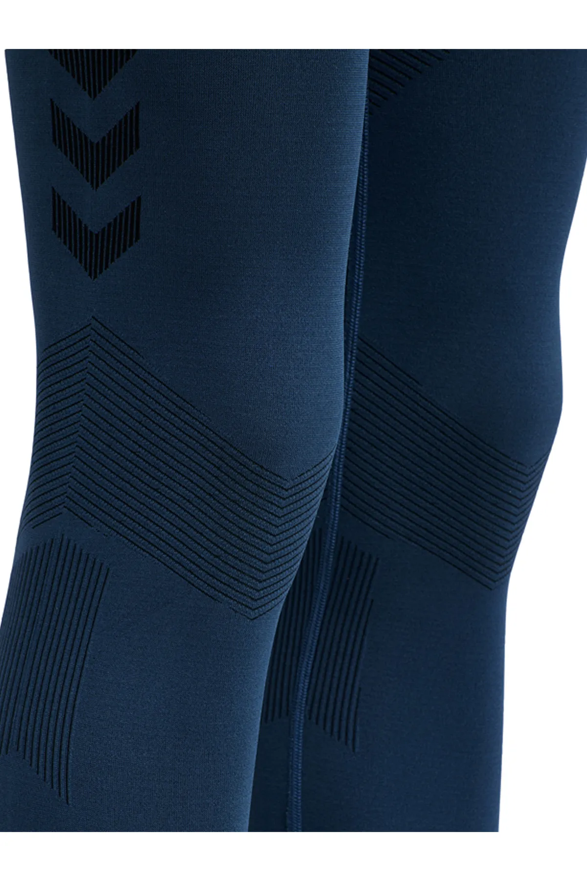 hummel  Sport-Leggings - Blau - Mittlerer Bund