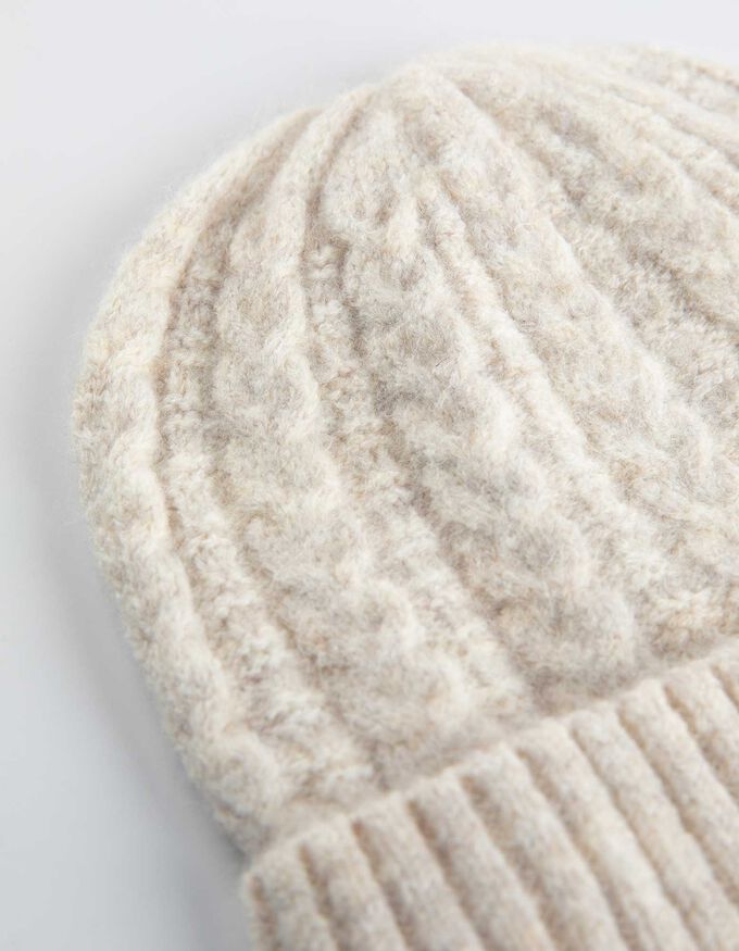 Strickmütze - Woll-Optik