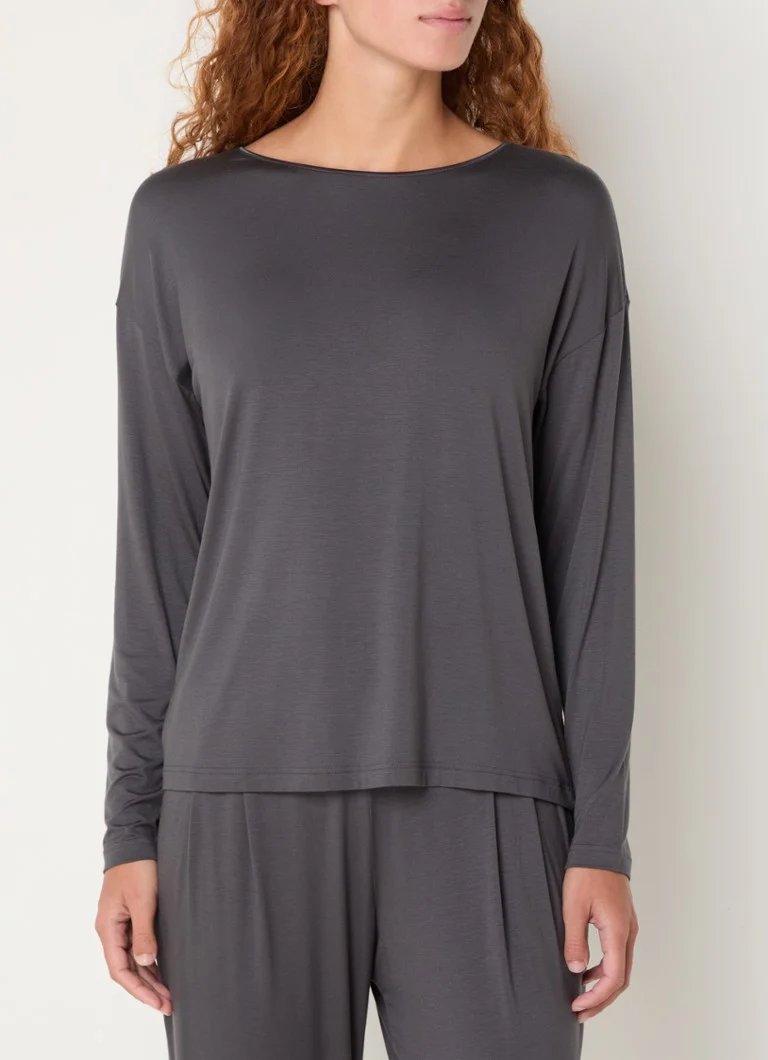Mey Pyjama top with round neck