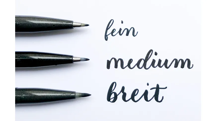 Pentel Handlettering Brush-Pen-Set