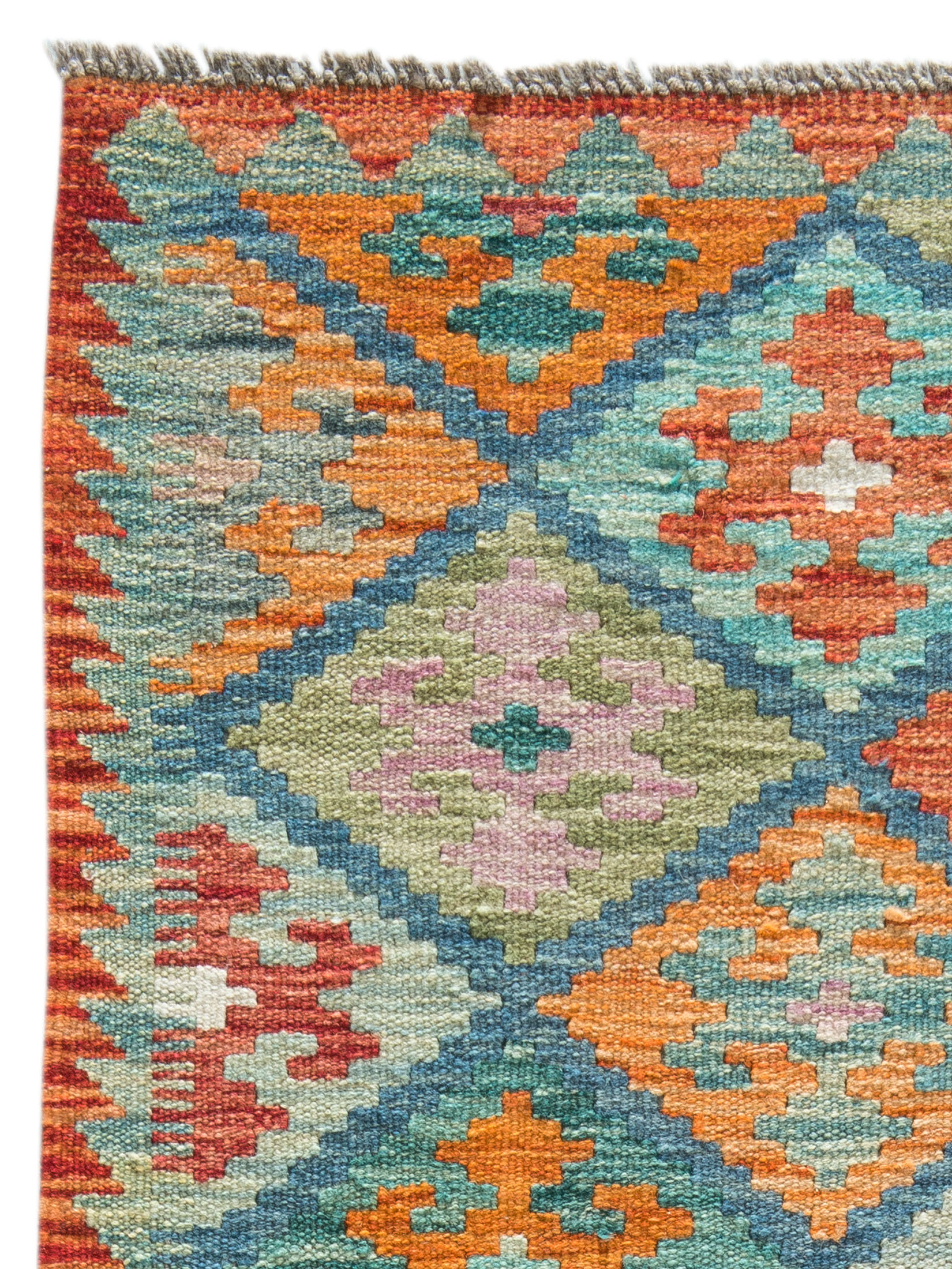 Afghan Kelim ca. 69 x 192 cm, Unikat / Einzelstück