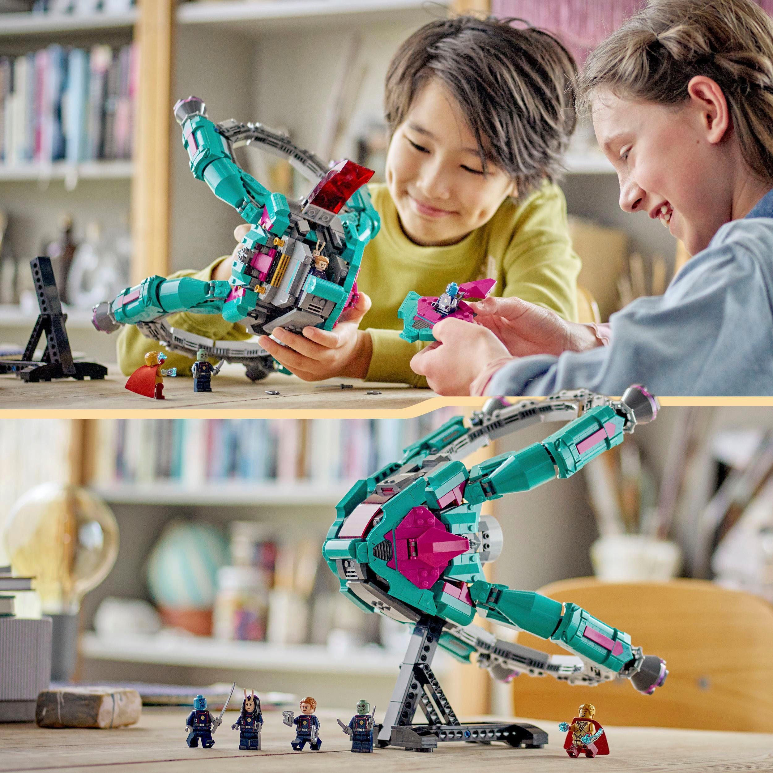 LEGO® Konstruktionsspielsteine Das neue Schiff der Guardians (76255), LEGO® Marvel, (1108 St), Made in Europe