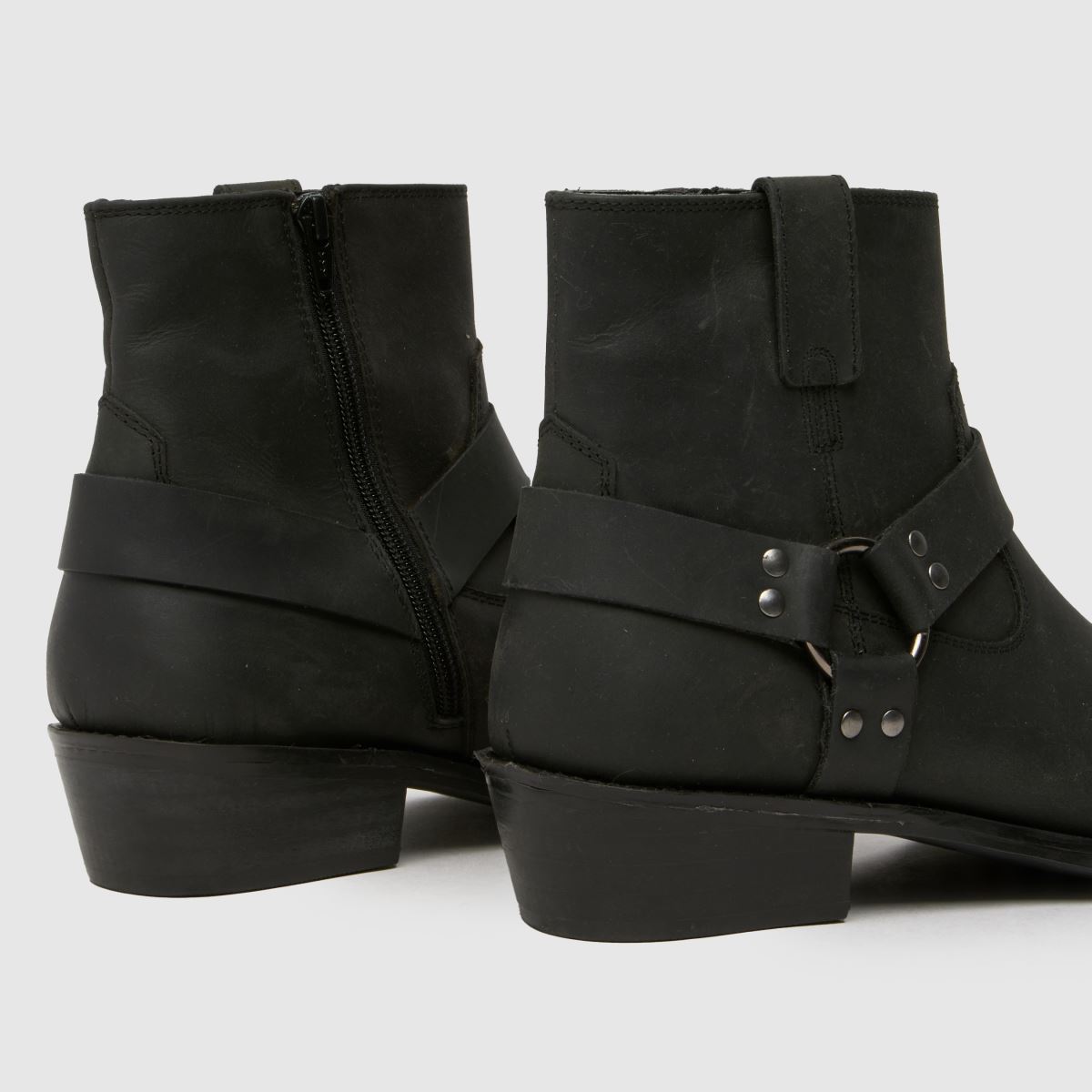 Schuh Gunner motoros csizma fekete színben