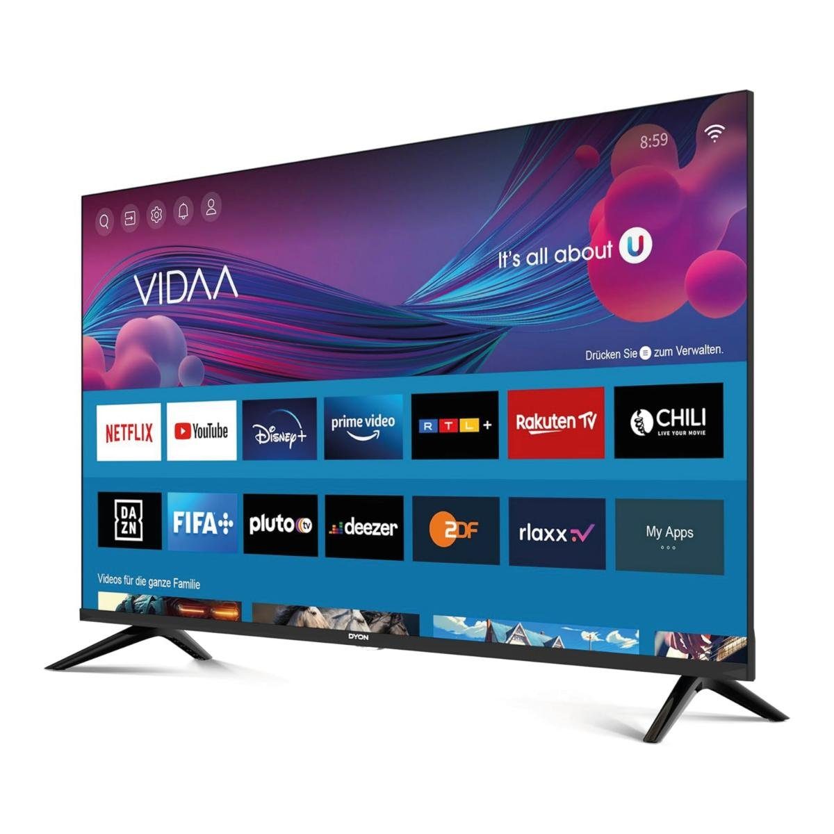 Dyon MOVIE SMART 40 VX-2 LED-Fernseher (100 cm/40 Zoll, Full HD, Smart-TV)