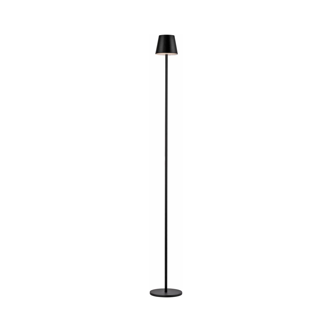 JUST LIGHT Akku-Stehleuchte EURIA, 1x LED-Board/2,50Watt/3000Kelvin, IP54, Schwarz