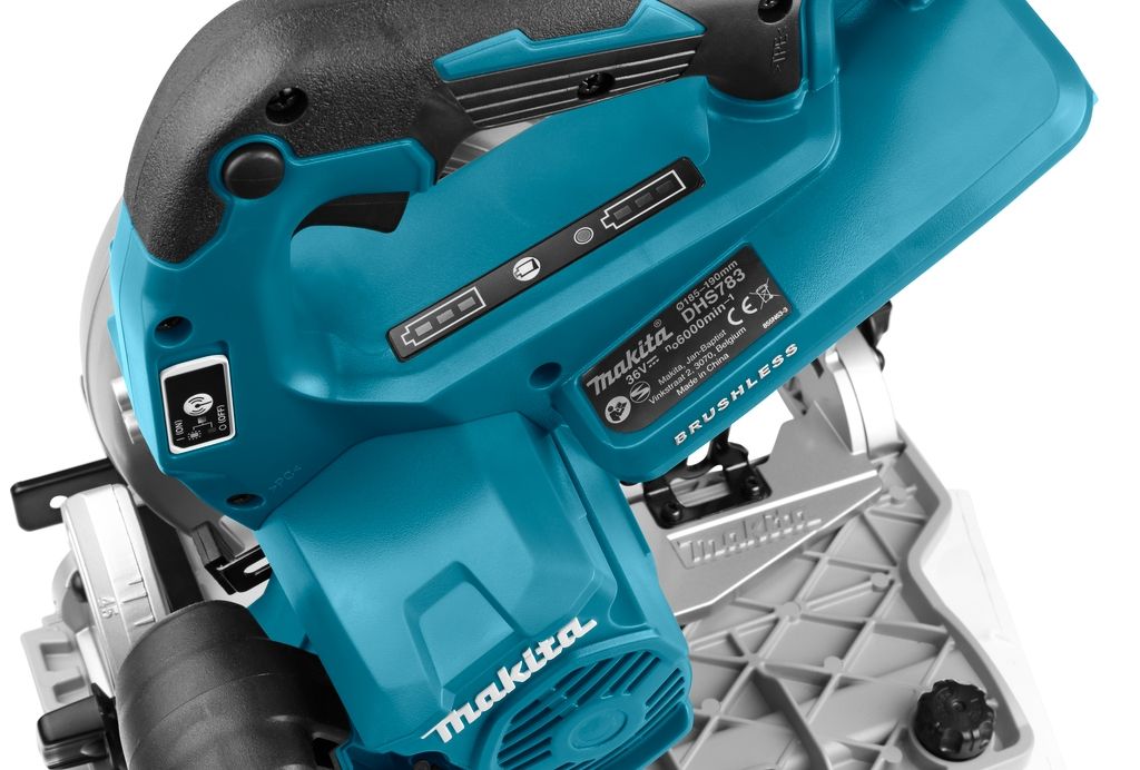 Makita DHS783ZJU Akku-Kreissäge AWS 2 x 18V 190 mm (ohne Akkus und Ladegerät)