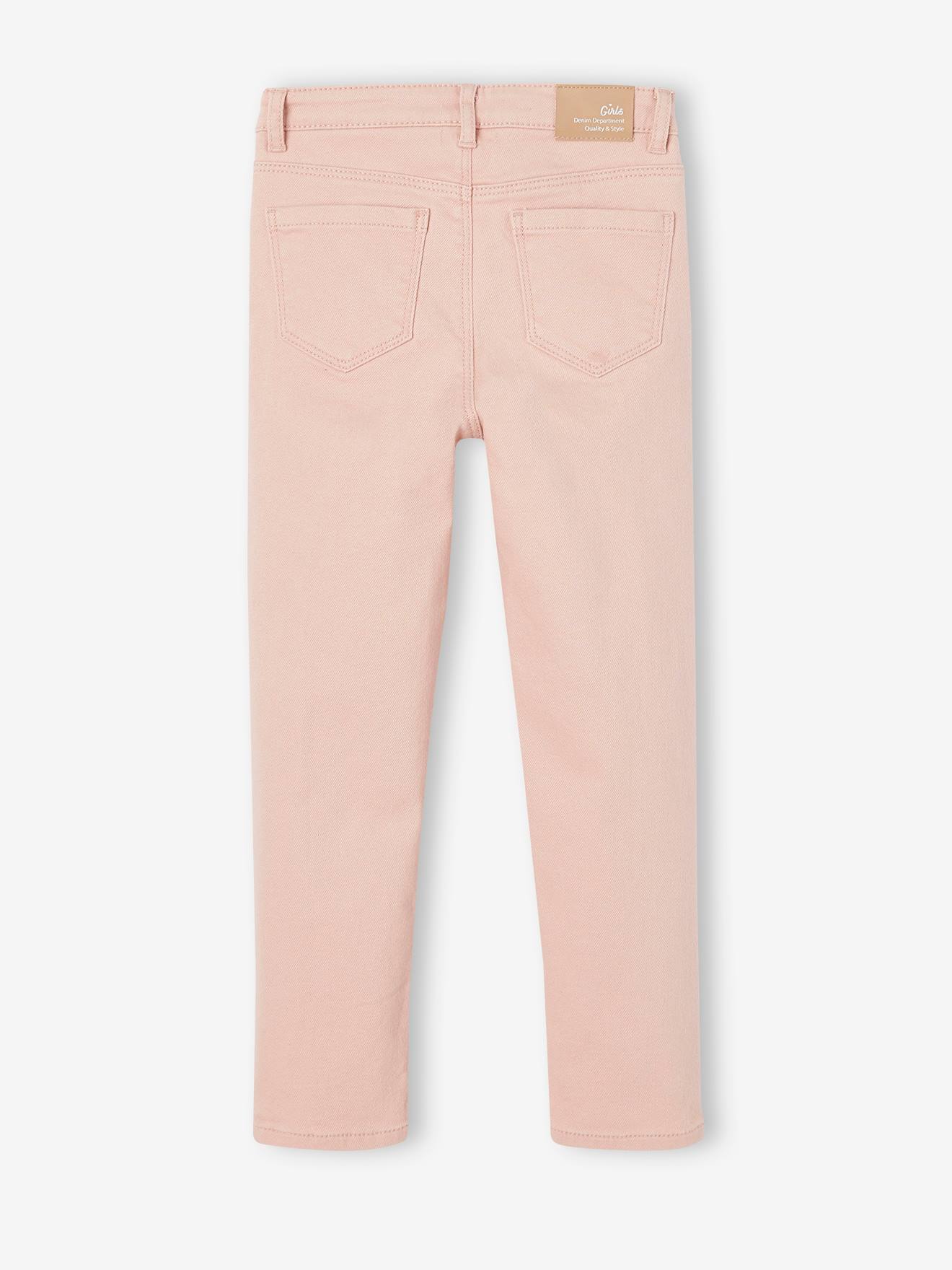 Pantalon Mom fit MorphologiK Fin fille vert sapin