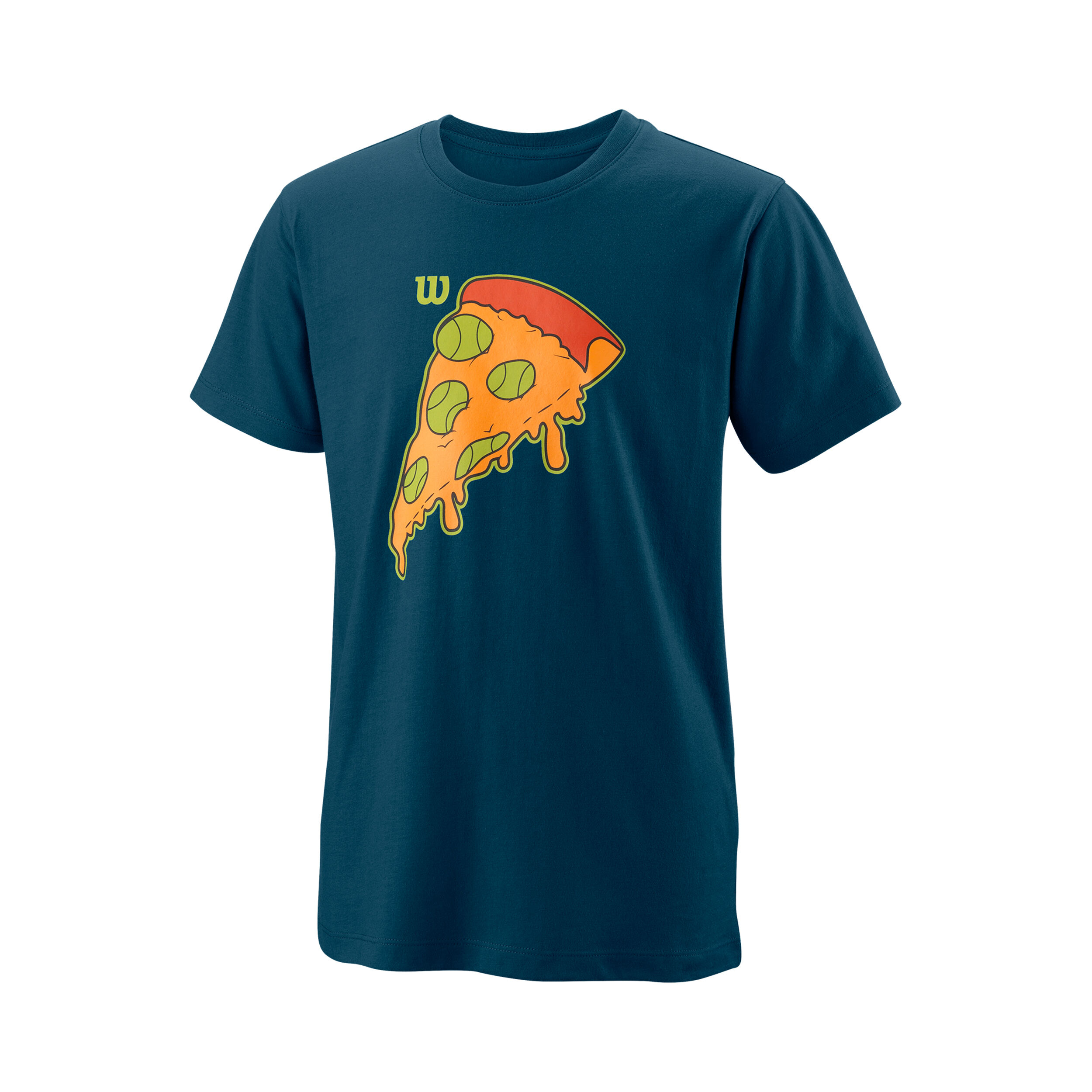 Slice Tech T-Shirt Jungen - Dunkelblau, Orange