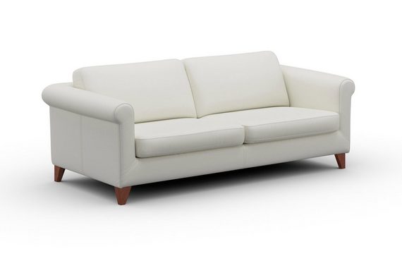 machalke® 3-Sitzer amadeo, Ledersofa mit geschwungenen Armlehnen, Breite 213 cm