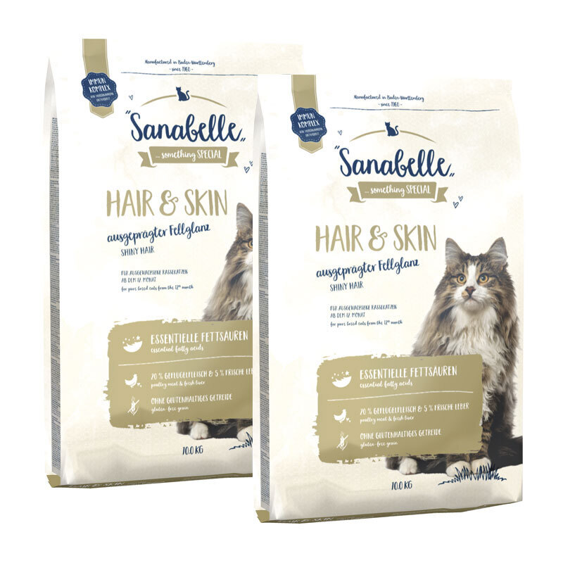 Sanabelle Trockenfutter Sanabelle Hair&Skin 2x10 kg