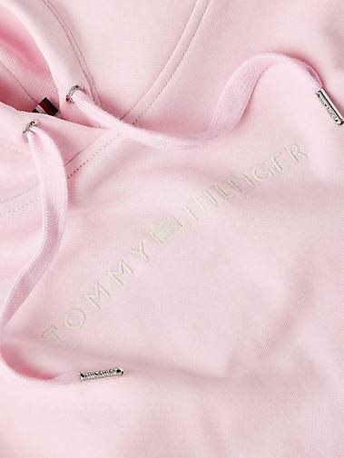 TOMMY HILFIGER Damen Hoodie REG FROSTED CORP LOGO HOODIE