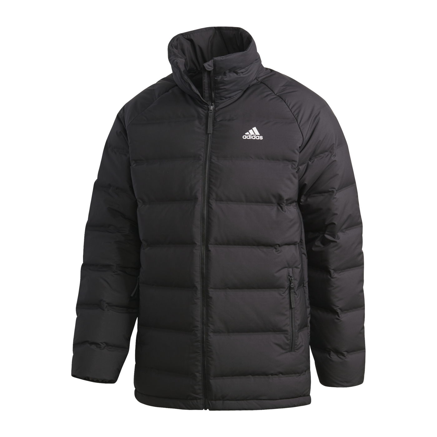 adidas Helionic Mid Jacke Schwarz
