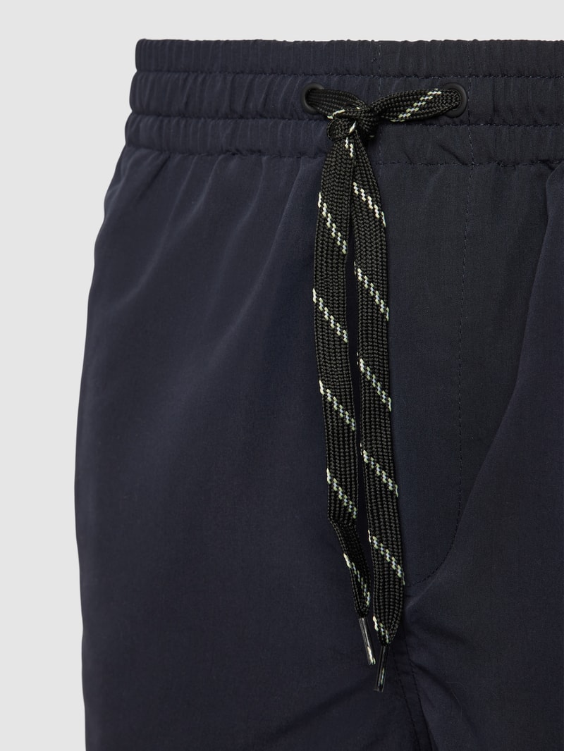 Badehose mit elastischem Bund Modell 'TED' in dunkelblau