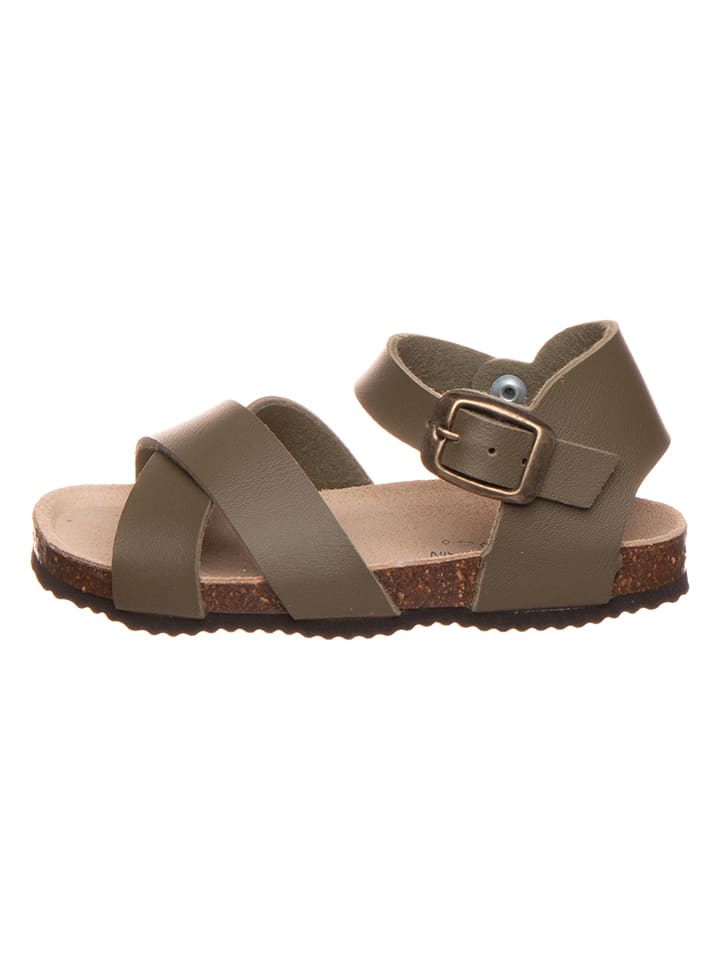 BIO PINGÜIN Sandalen in Khaki günstig kaufen