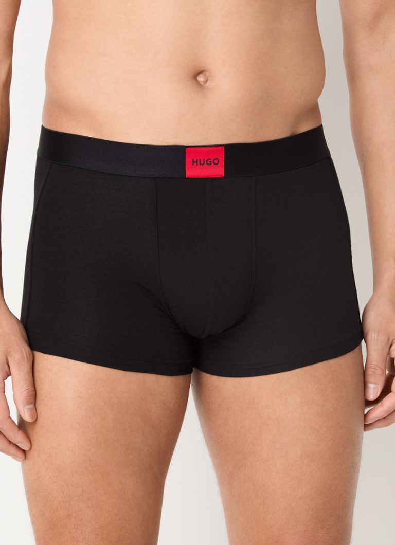 HUGO BOSS Galaxy boxeralsó logós szalaggal, 3 darabos csomagban