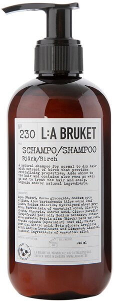 L:A Bruket No. 230 Shampoo Birch Shampoo