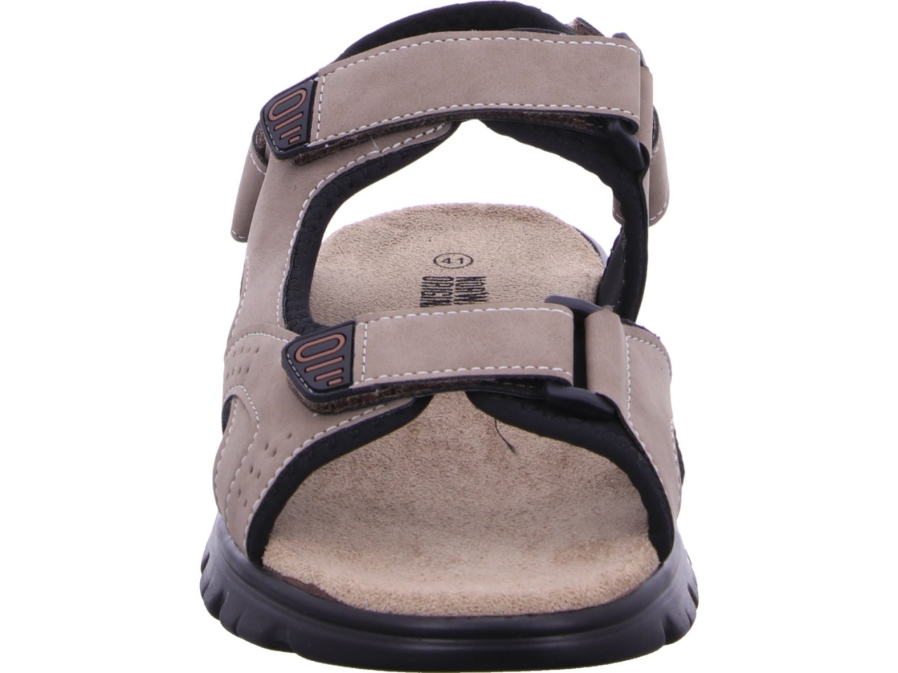 DIVERSE Sportliche Sandalen grau