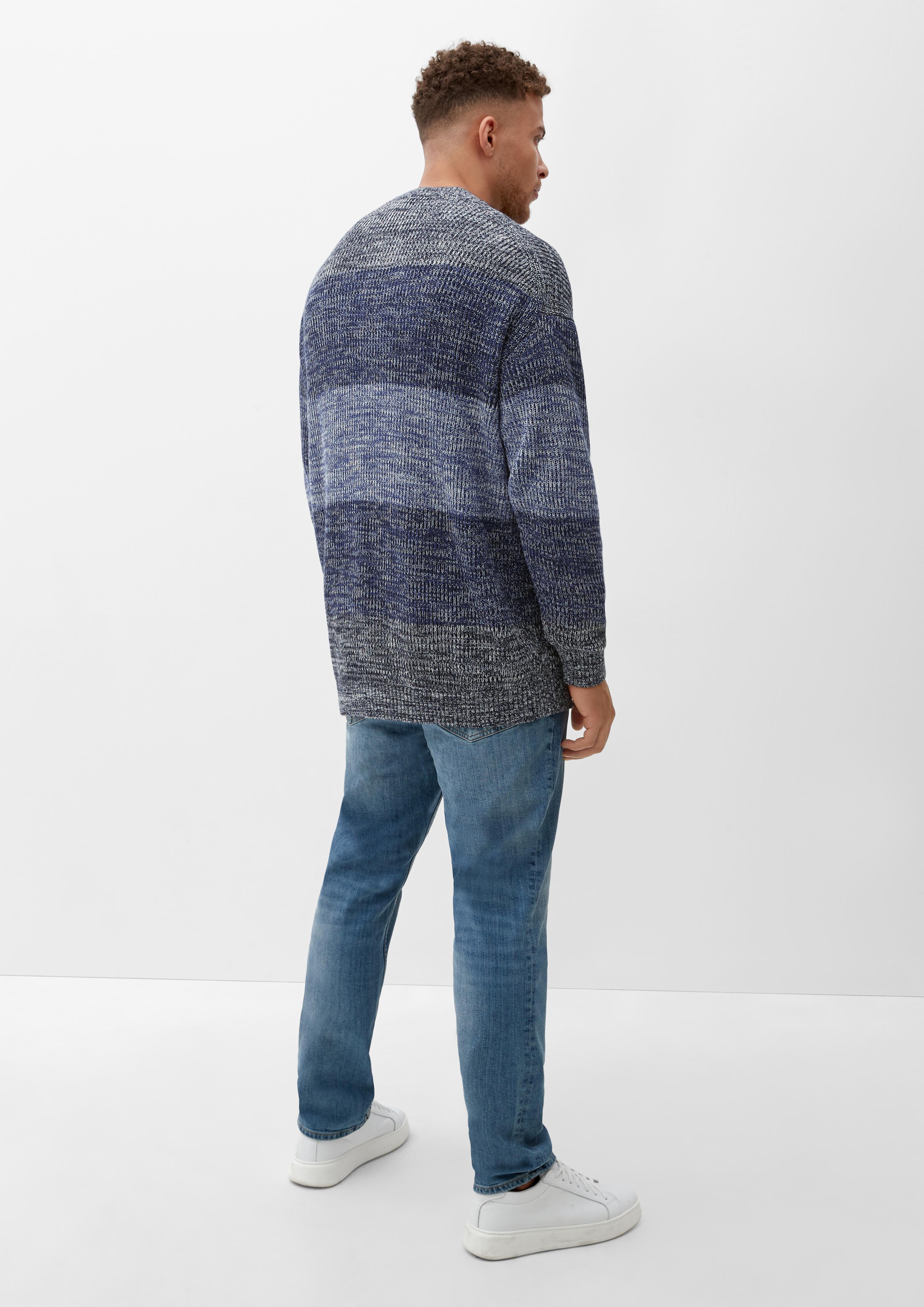 Strickpullover mit Streifen  2124603-59X0