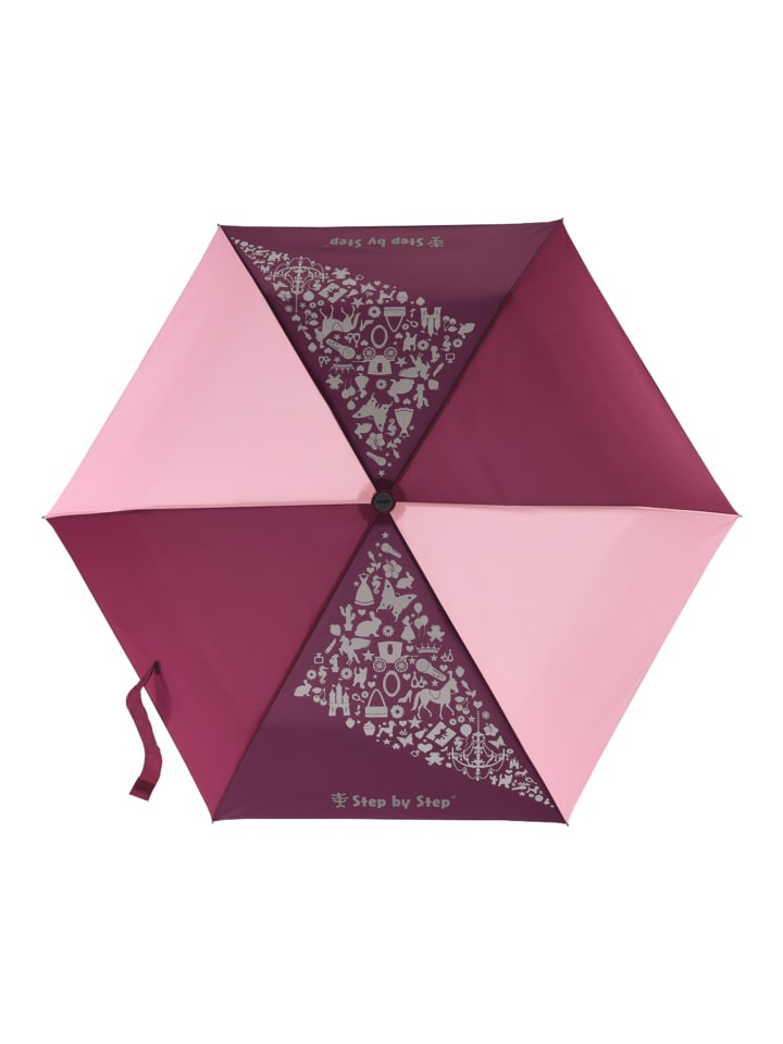 Step by Step Regenschirm Magic Rain EFFECT in Berry günstig kaufen Ø 100 cm