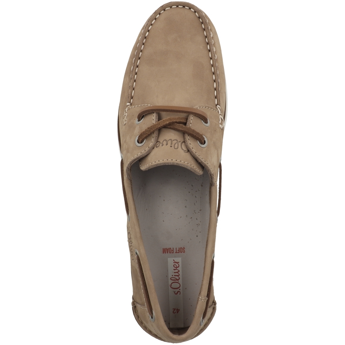 s.Oliver 5-13641-28 Schnürschuhe beige