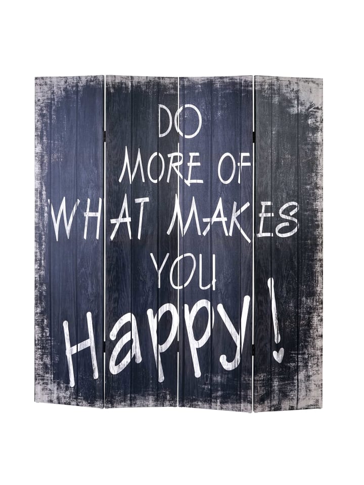 MCW Foto-Paravent im Shabby-Look, 180x160cm, Spruch günstig kaufen onesize