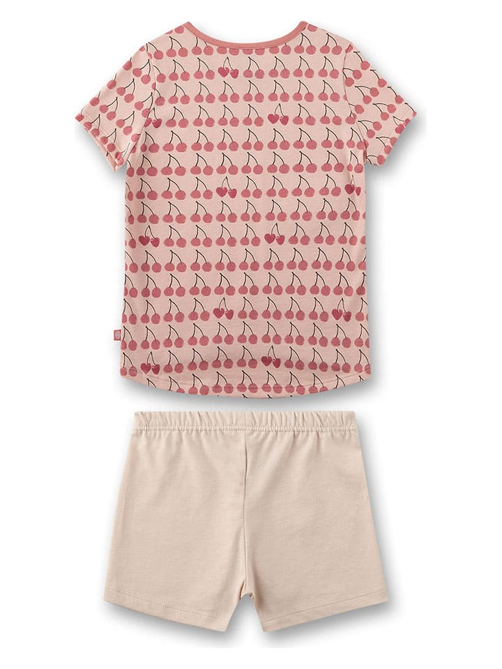 Sanetta Pyjama in Beige/ Apricot günstig kaufen