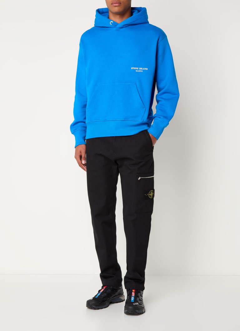 Φούτερ με κουκούλα με λογότυπο Stone Island 638X5