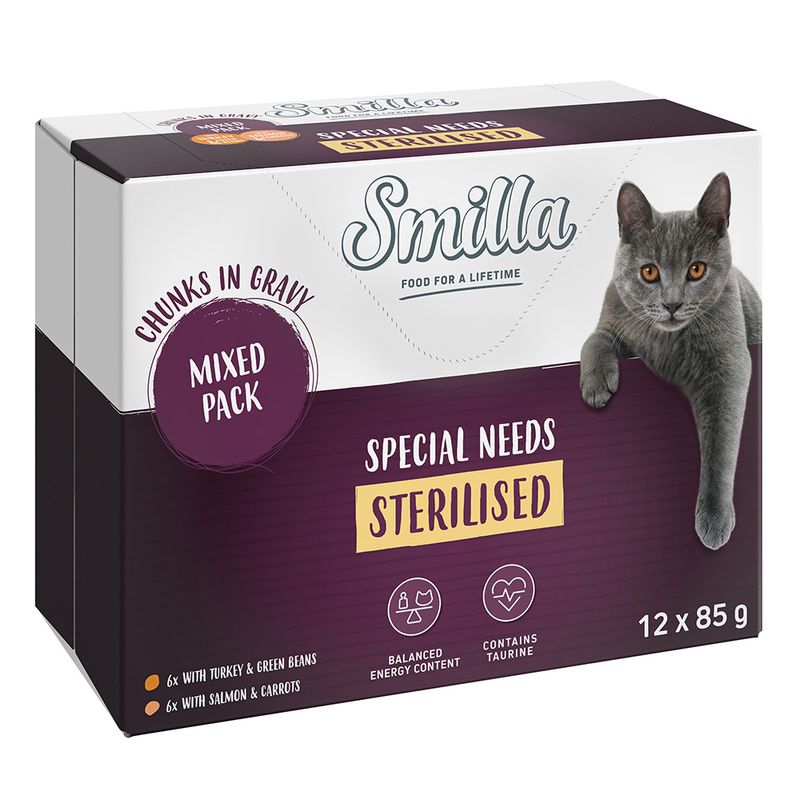 Sparpaket 24 x 85 g Smilla Häppchen mit Gemüse