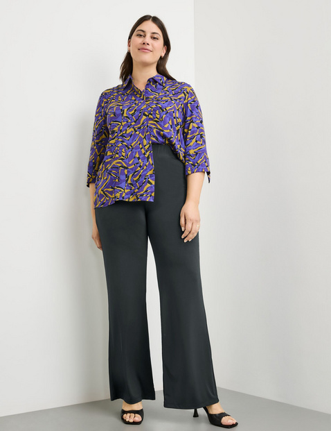 3/4 Arm Bluse mit Allover-Print