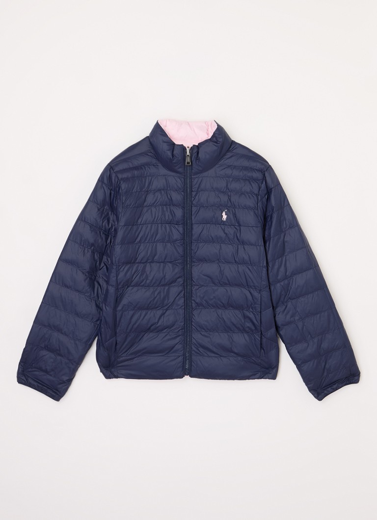 Jachetă matlasată reversibilă Ralph Lauren cu logo brodat