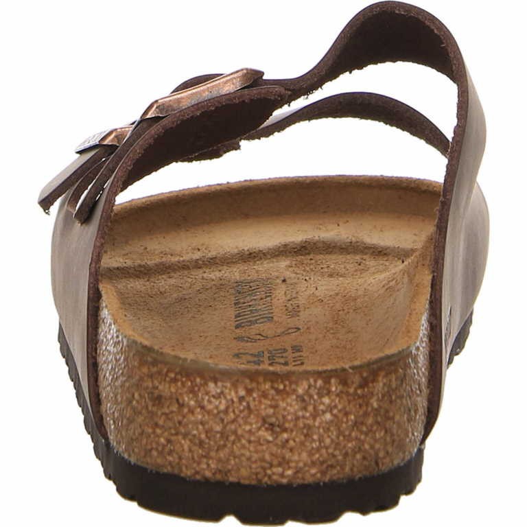 BIRKENSTOCK Pantoletten braun Arizona Leder