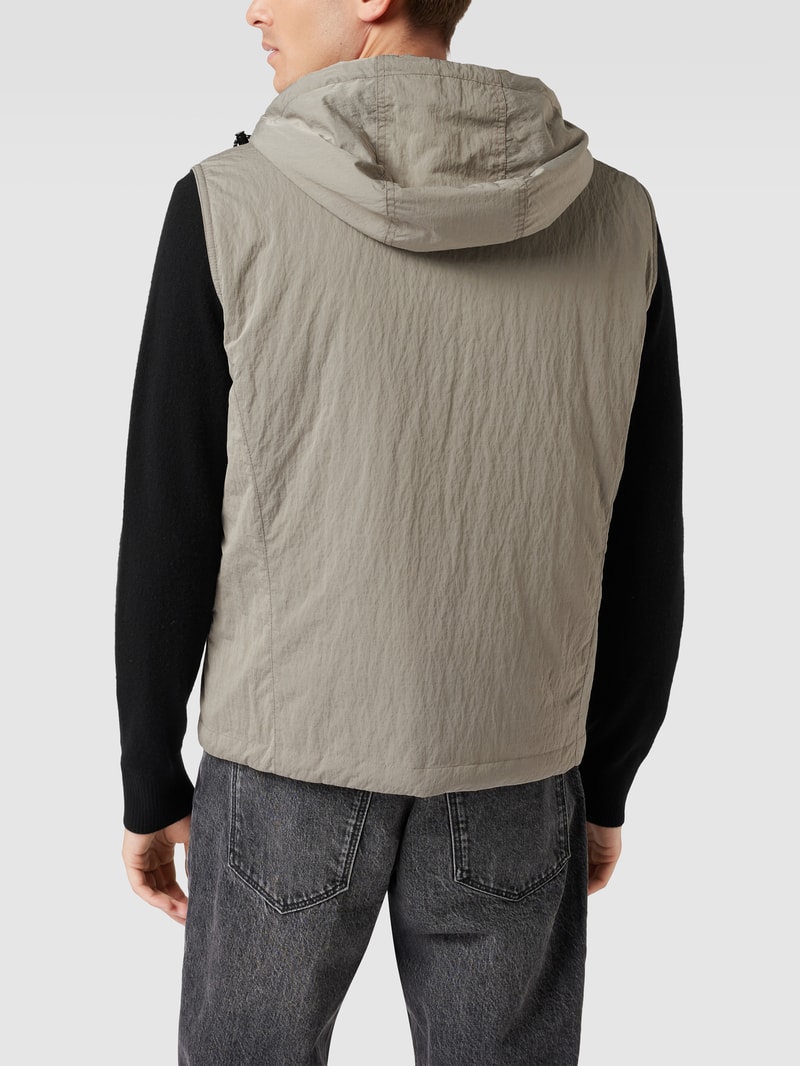Steppweste mit Wendefunktion Modell 'Camilo' in offwhite