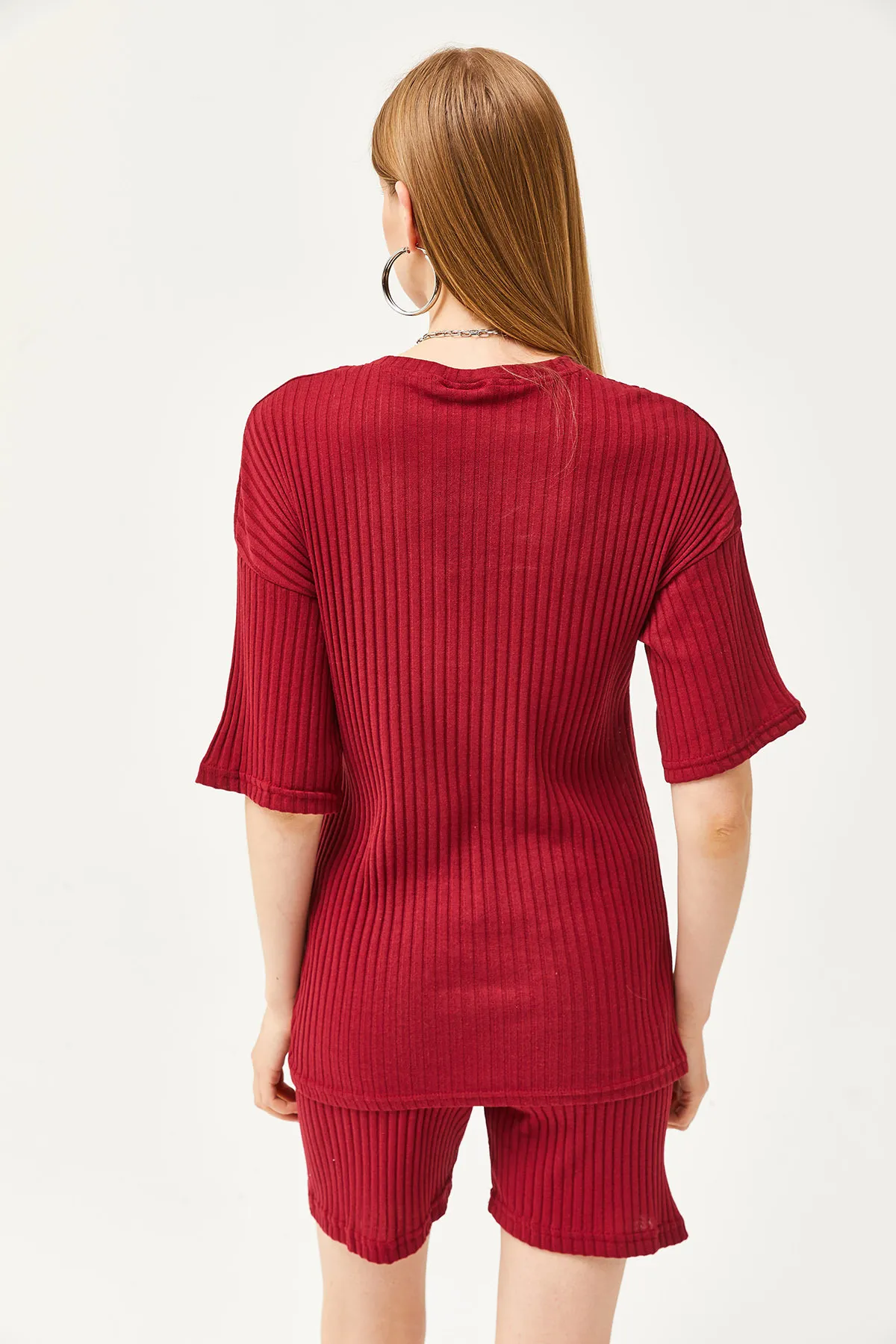 Olalook  Zweiteiler - Bordeaux - Oversized