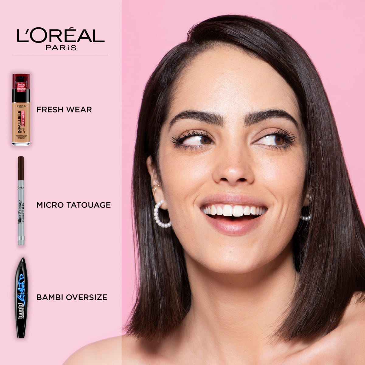 Foundation Infaillible 32h Fresh Wear, 110 Rose Vanilla, LSF 25, 30 ml