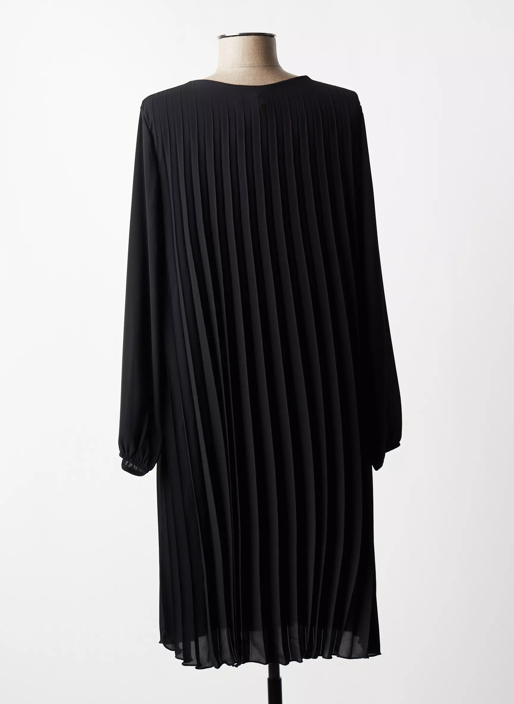 Quattro Robes Mi Longues Femme couleur noir