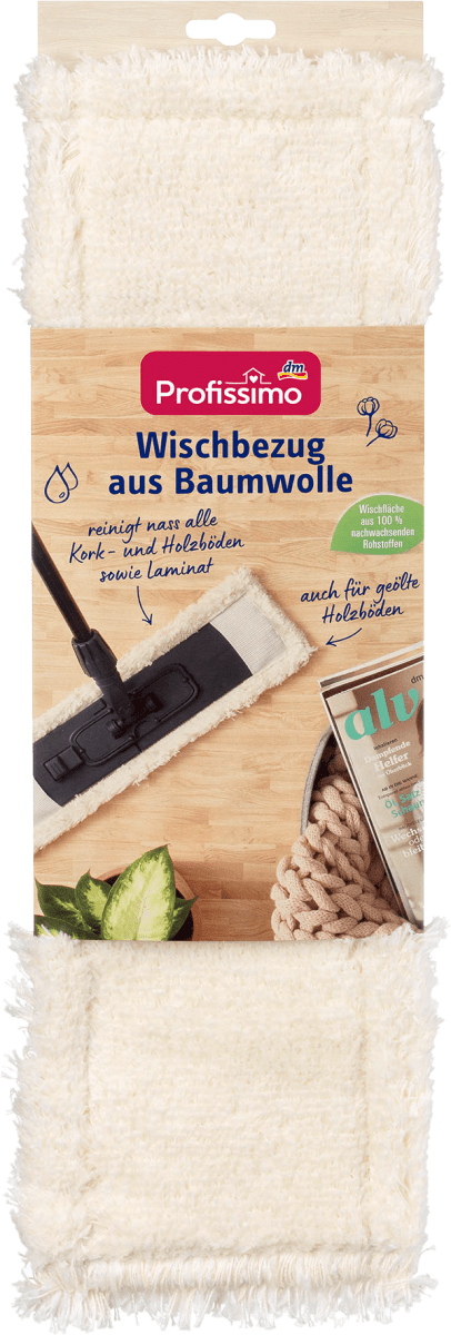 Wischbezug aus Baumwolle, 1 St