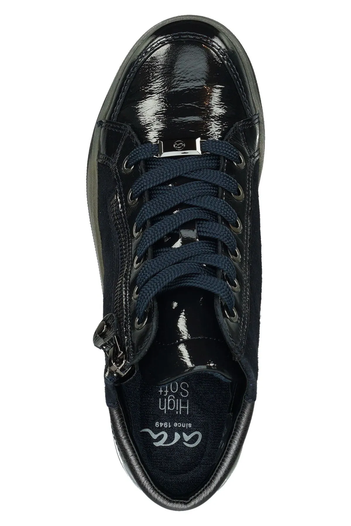 ARA  Sneaker - Blau - Flacher Absatz