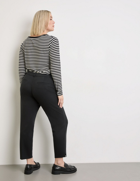 Gepflegte 7/8 Hose mit Bügelfalten Greta