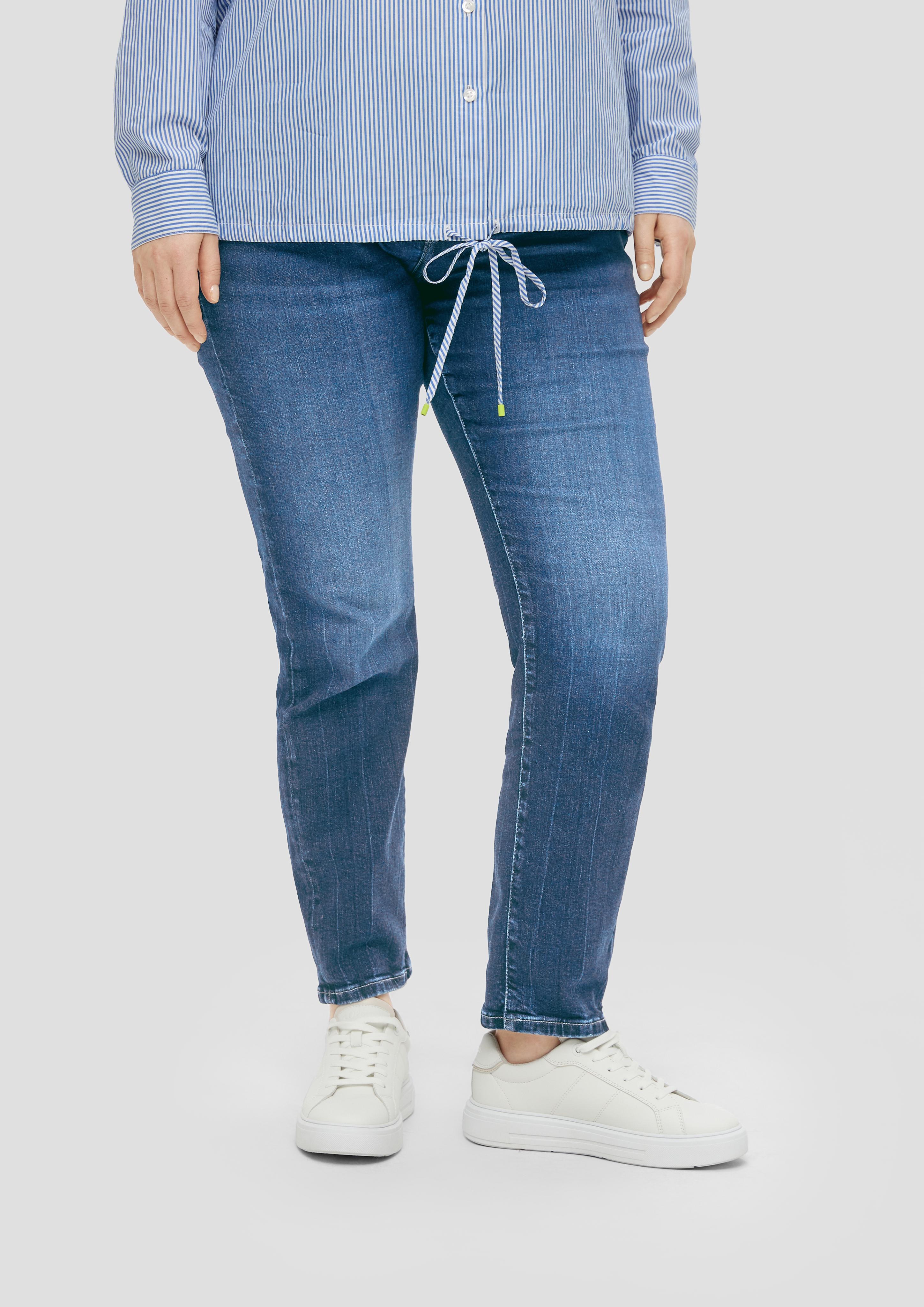 Jeans / Curvy Fit / Mid Rise / Semi Wide Leg  EME  EME  EME-2149245-56Z2