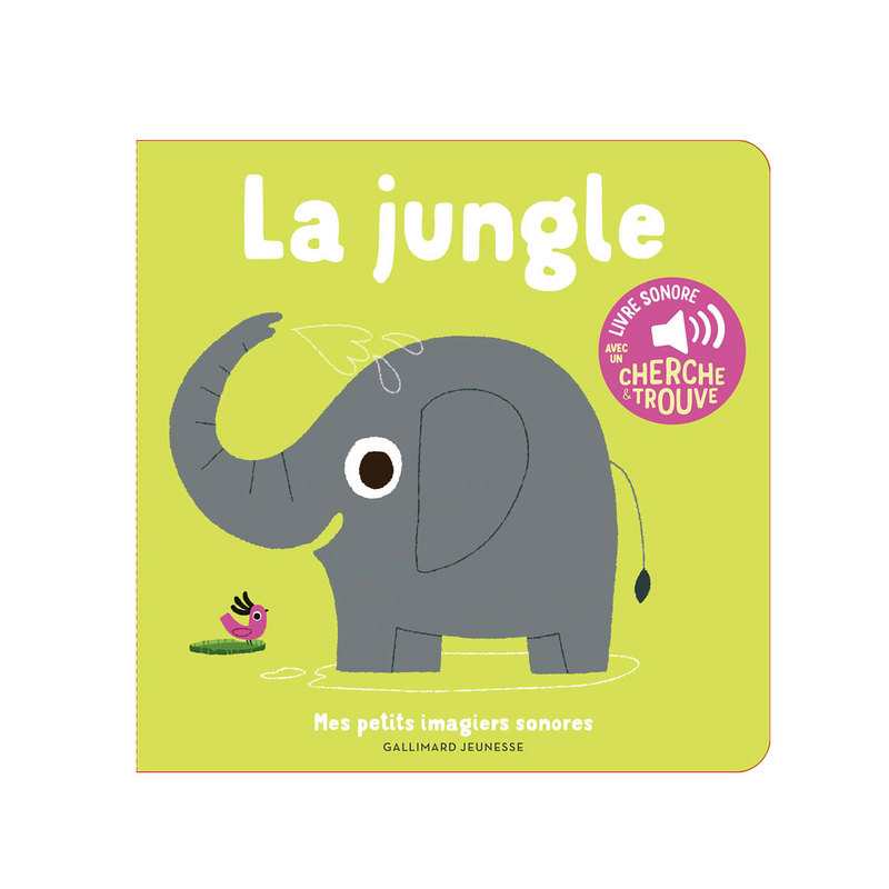 Livre Sonore la jungle - Gallimard Jeunesse